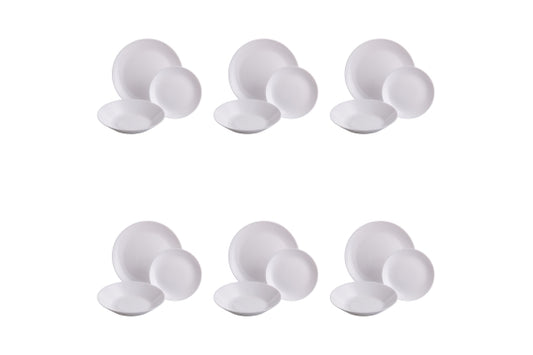 SIMPLY WHITE TABLE 18PCS OPAL WHITE - 5926189