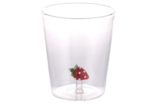 FRUIT LIFE STRAWBERRY WATER TUMBLER 3D 420ML - 5926360
