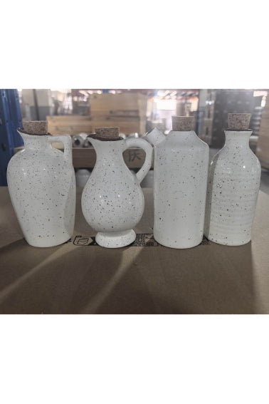 SHABBY 4ASS CERAMIC OIL BOTTLE - 5926430