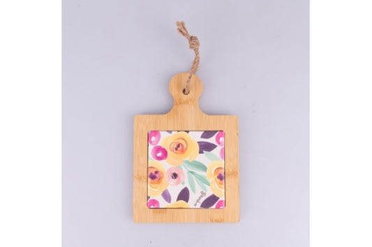 NEW ACQUERELLO CUTTING BOARD W/HANDLE 15X21.5CM - 5926462