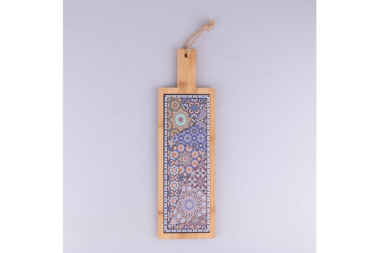 NEW KASBAH CUTTING BOARD W/HANDLE 12.5X41.5CM - 5926465