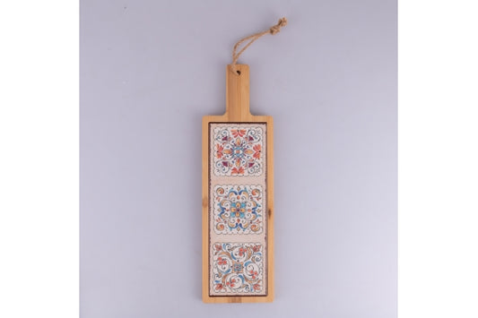 MAIOLICHE CUTTING BOARD W/HANDLE 12.5X41.5CM - 5926467