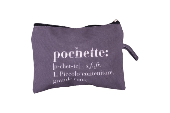 VICTIONARY CLUTCH BAG SEA 23X17CM - 5926561