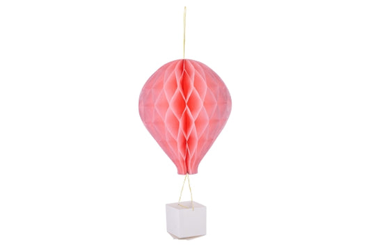 ORIGAMI HOT AIRBALLOON PAPER/BIOADHESIVE 28CM PINK - 5926649