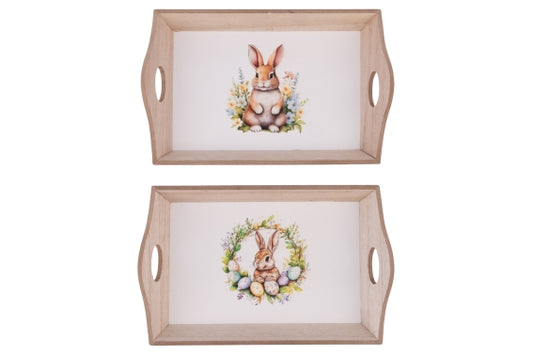 I PASQUALINI MINI TRAY 23.5X15X4.5CM 2ASS - 5926651