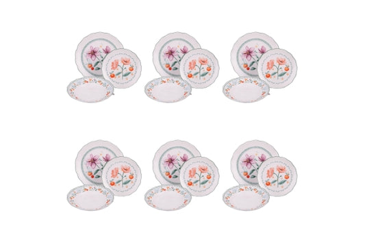 CHERRY FLOWERS DINNER SET 18PCS - 5926671