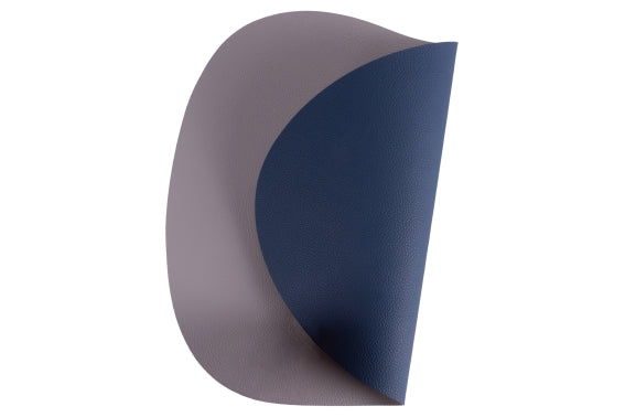 STONE PVC PLACEMAT 44X37 D/FACE BLUE/GRAY - 5926716