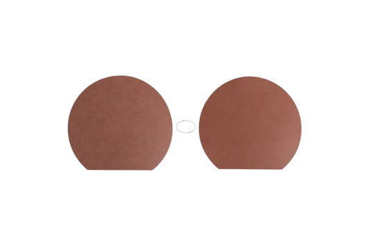 PVC CRESCENT PLACEMAT 36X33 RUST - 5926762