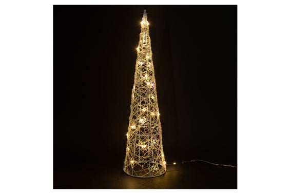 XMAS CONE 80CM 40 MICROLED - 5927628