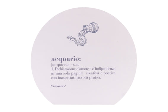 VICTIONARY ACQUARIO PLACEMAT CRESCENT 37,5X34,5 - 5927787