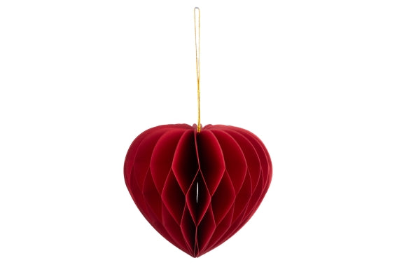 DECORATIVE PAPER HEART 10 CM - 5928158
