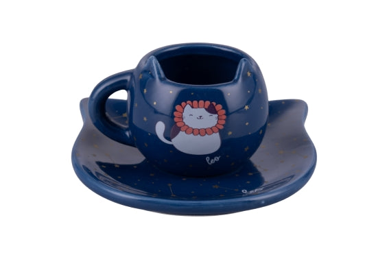 OROSCOCATS CUP AND SAUCER SET LEO - 5928198