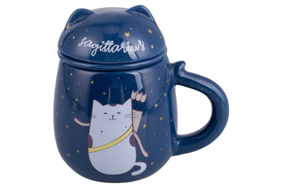 OROSCOCATS BLUE INFUSER MUG 350 ML SAGITTARIUS - 5928224