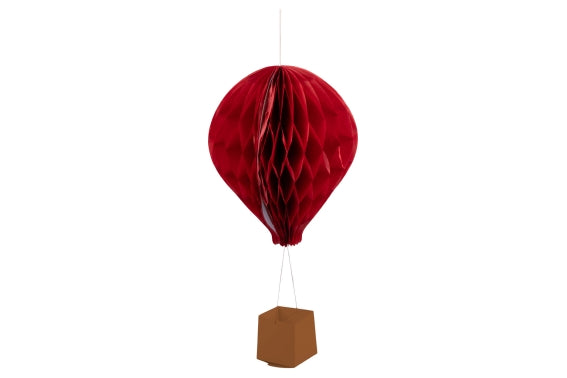 ORIGAMI BALLOON PAPER/BIOADHESIVE 28CM RED - 5928389