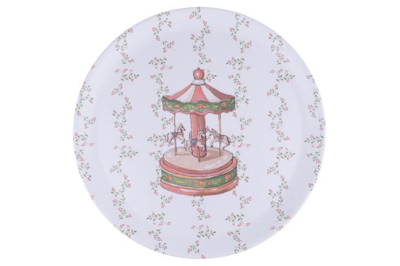 XMAS CIRCUS 36CM MELAMINE SERVING PLATE - 5929060