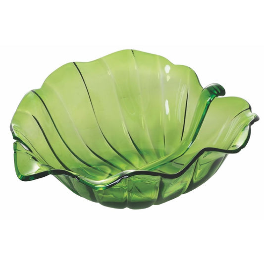 Green leaf salad bowl 32x29 cm 2.2l