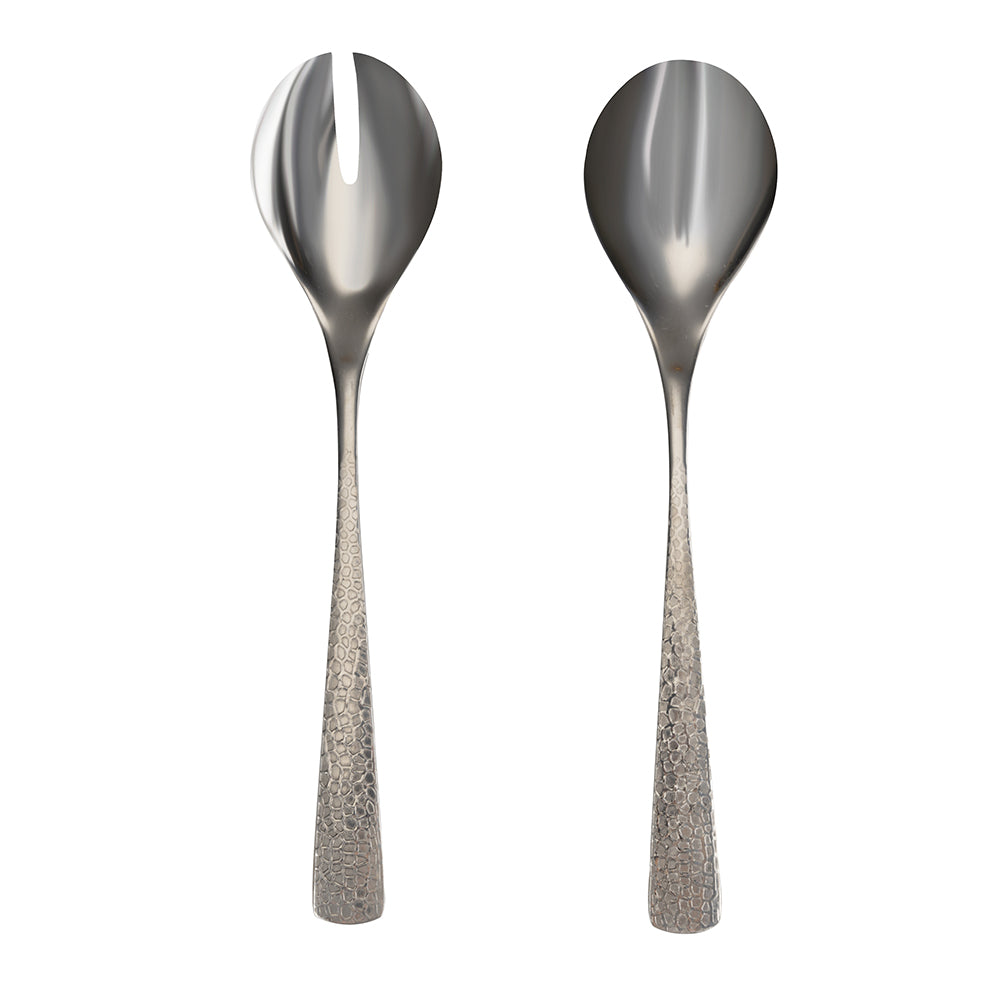 Stone Set of 2 stainless steel serving cutlery