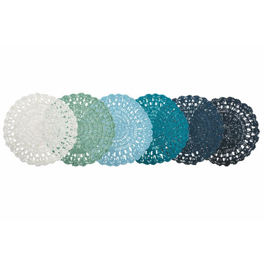 Ocean Uncinetto Round placemat Ø38 cm