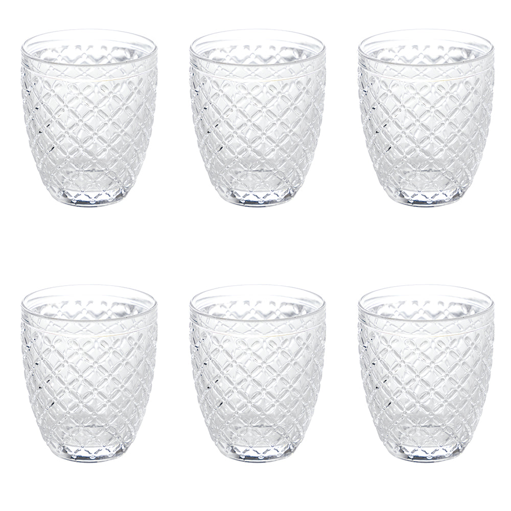 Castle Set 6 water glasses, 325 ml