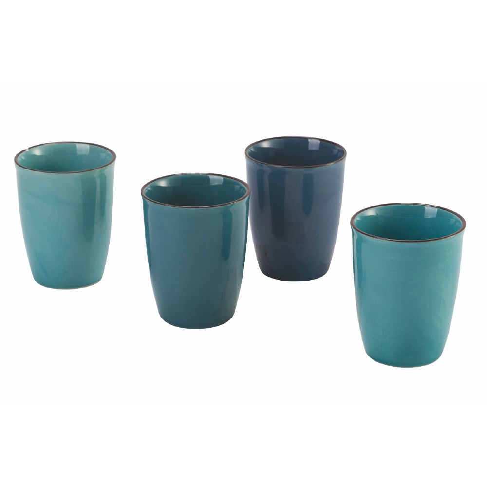 Baita Acqua Set of 4 stoneware glasses 270 ml