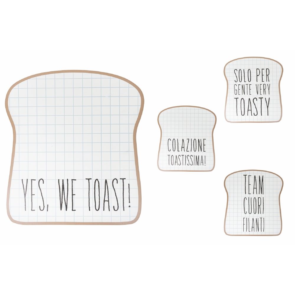 Stain-resistant breakfast placemat, ColazioneToastissima