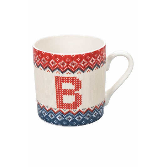 Monogram Winter B Coffee cup 90 ml in new bonechina