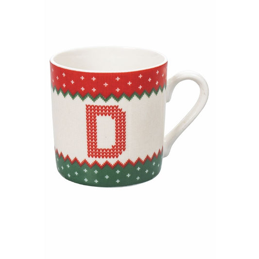 Monogram Winter D Coffee cup 90 ml in new bonechina