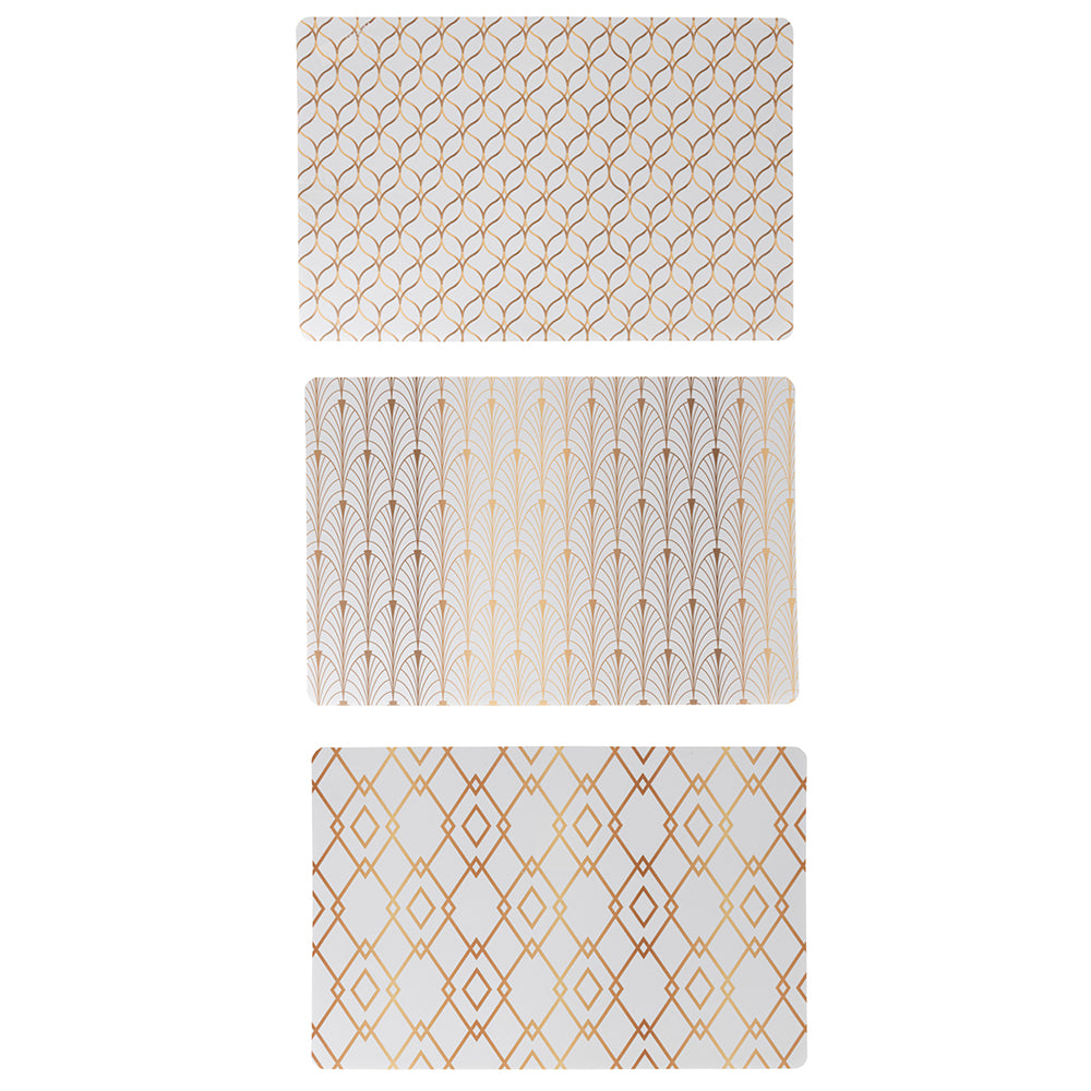 Rectangular stain-resistant placemat, Charleston