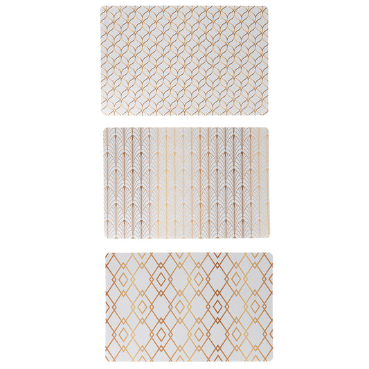 Rectangular stain-resistant placemat, Charleston