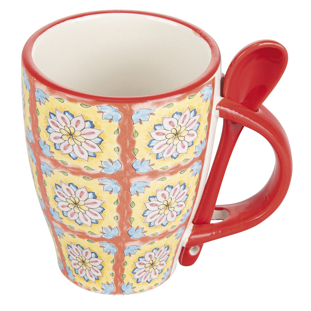 Infinito Mug with hard dolomite spoon