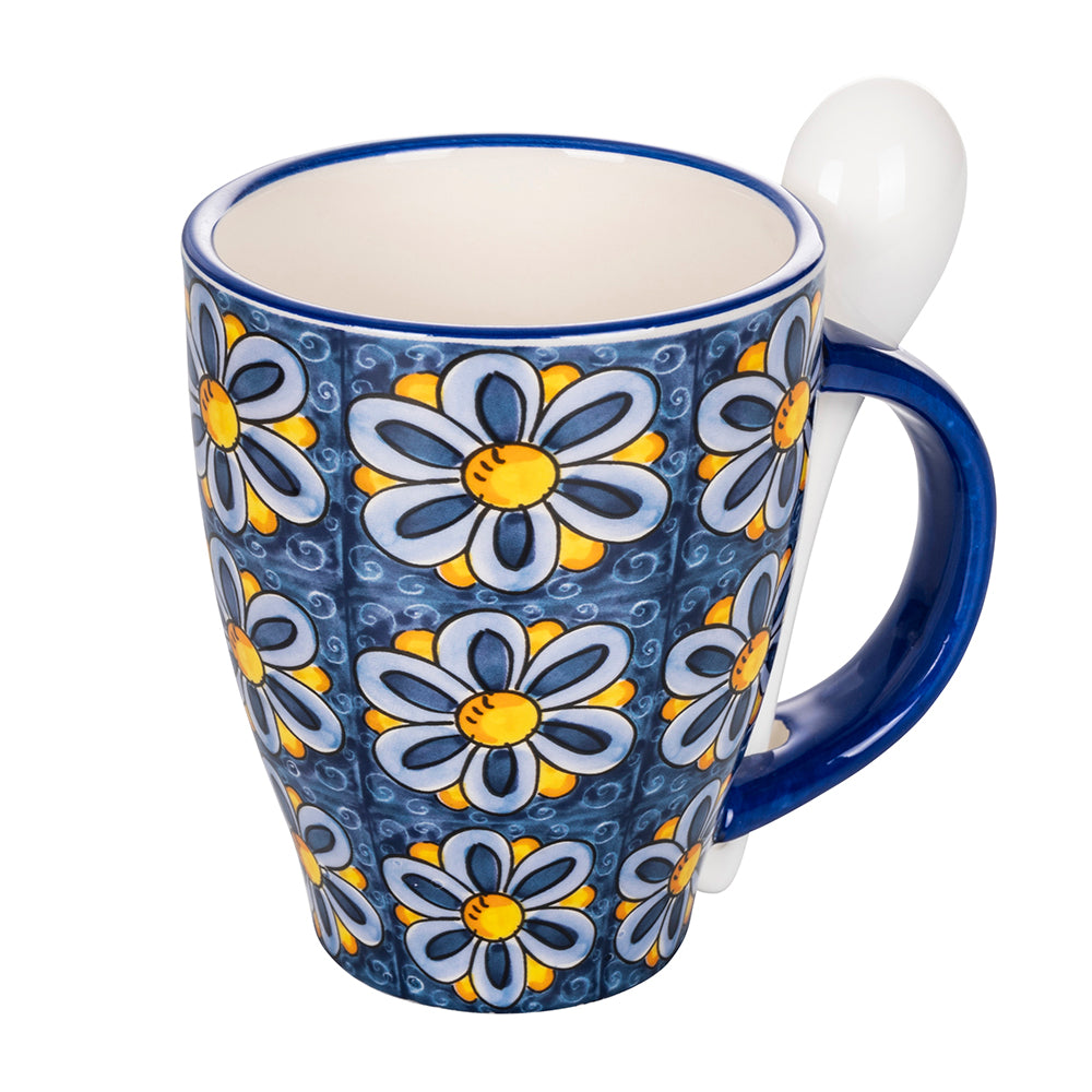 Infinito Mug with hard dolomite spoon