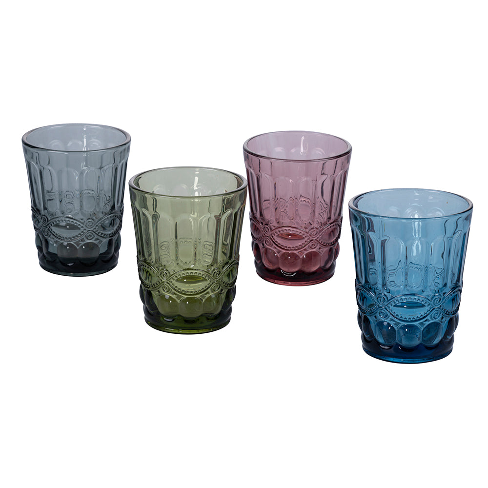 Set of 4 glasses 240 ml glass, Nobilis