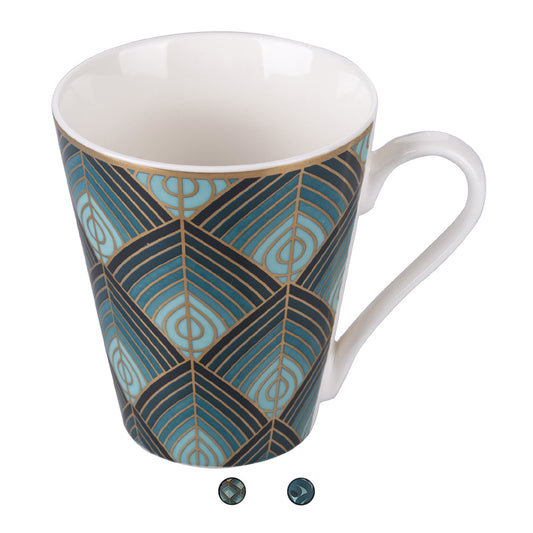 Mug 310 ml in new bone China, Vetiver