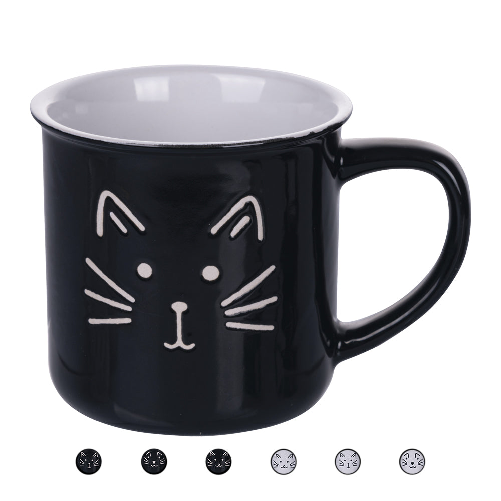 Love Cat New Mug of stoneware, 300 ml