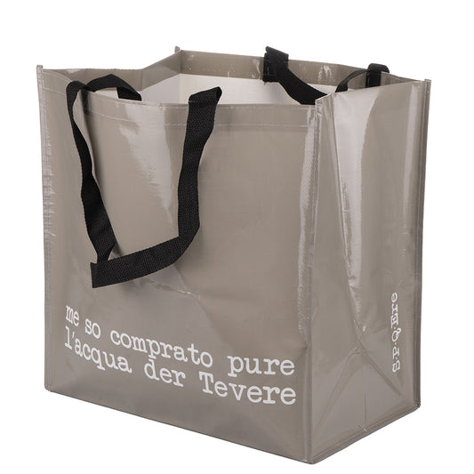 Grey shopper bag, S.P.Q.eRe