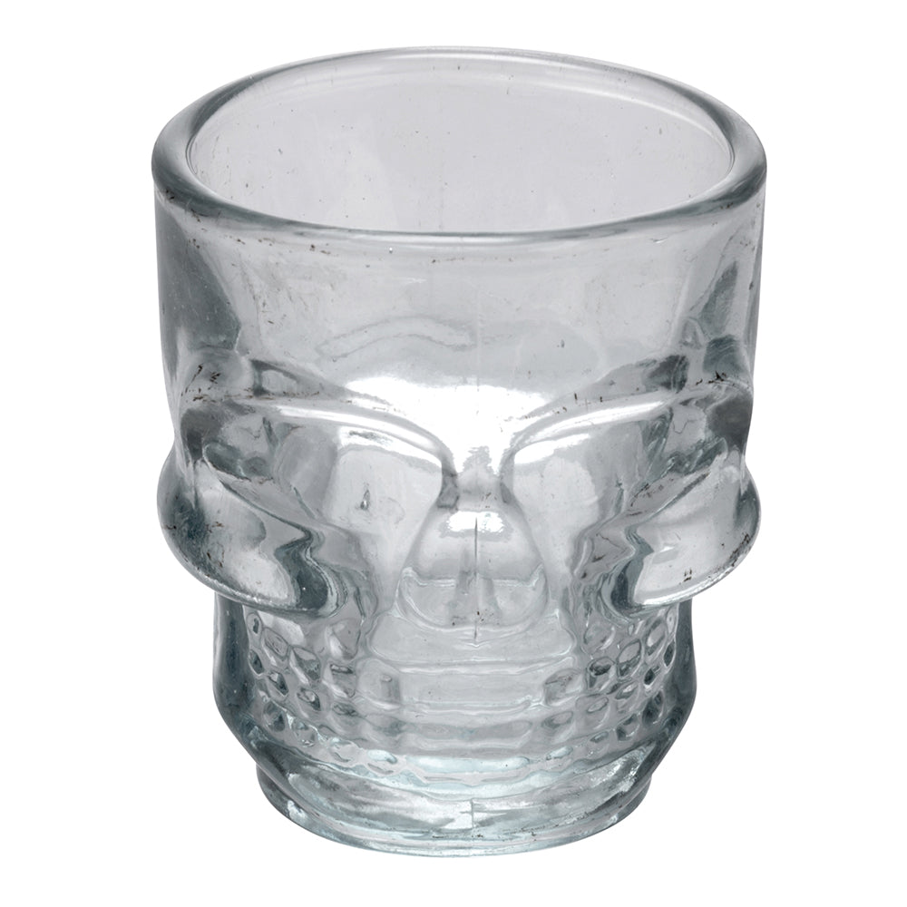 Set 6 liqueur glasses in glass Glace Skull, 50 ml