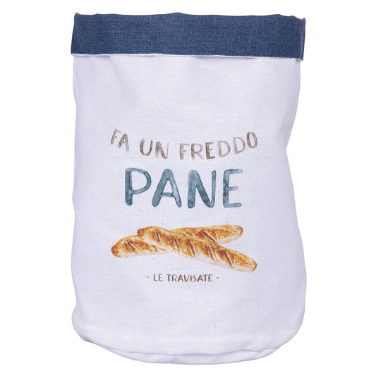 Large cotton bread bag, Le Travisate