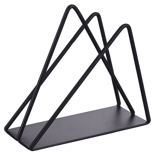 Black metal napkin holder, La Cucina