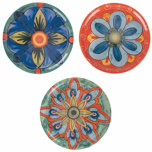 PIZZA/SERVING PLATE 33CM 3 DECORS IN A BOX - 5915208