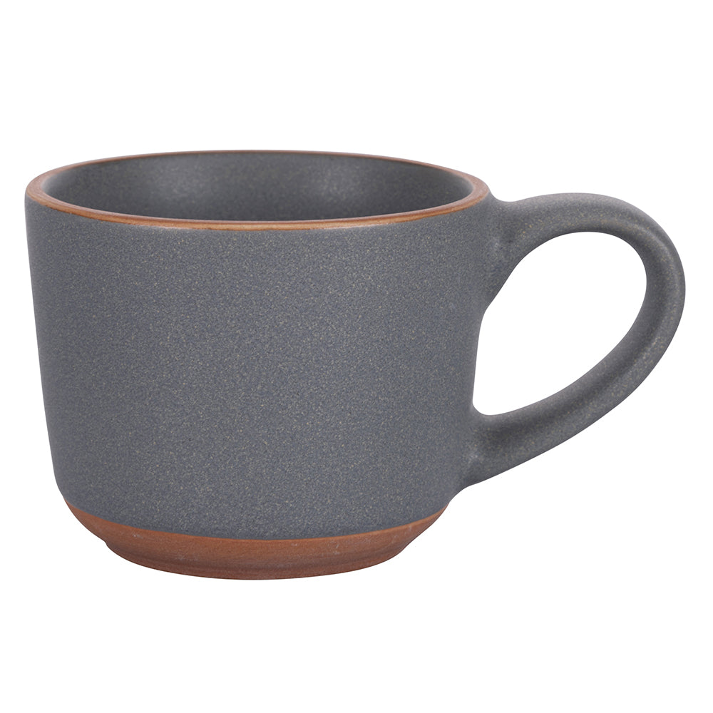 Grey stoneware coffee cup 100 ml, Copenaghen