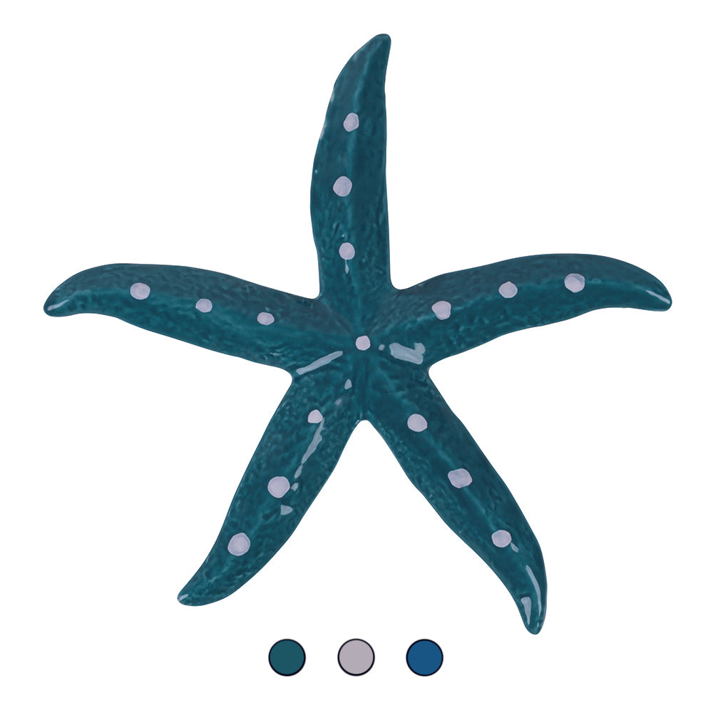 SEA STAR DECORATIONS - 3 ASSORTED COLORS