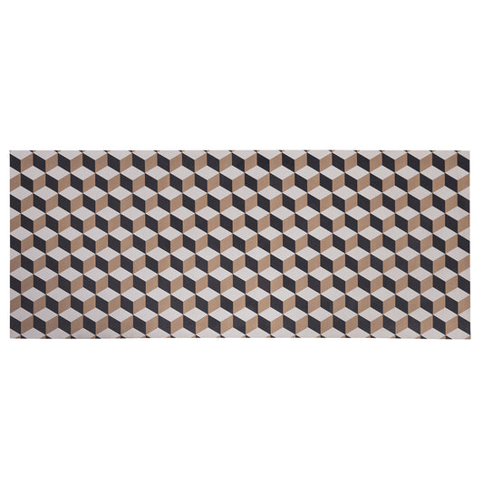 Vinyl kitchen mat 60x150 cm, non-slip backing, Maukie