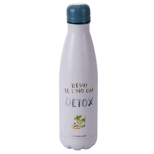 Stainless steel thermal bottle 24h 500 ml, Le Travisate