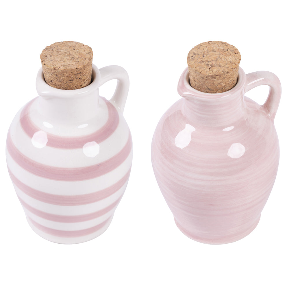 Amphora mini oil cruet 95 ml ceramic cork stopper, Masseria