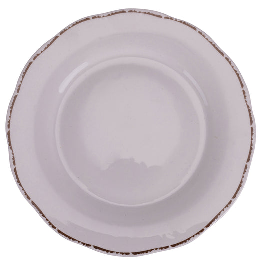 Chalet dinner plate with scalloped edge Ø 27 cm