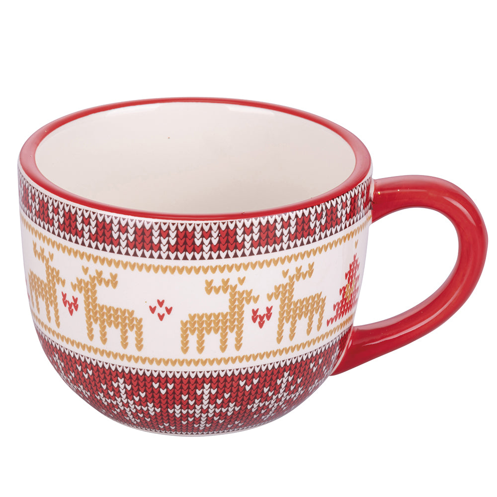 392 ml ceramic Christmas mug, Scandy