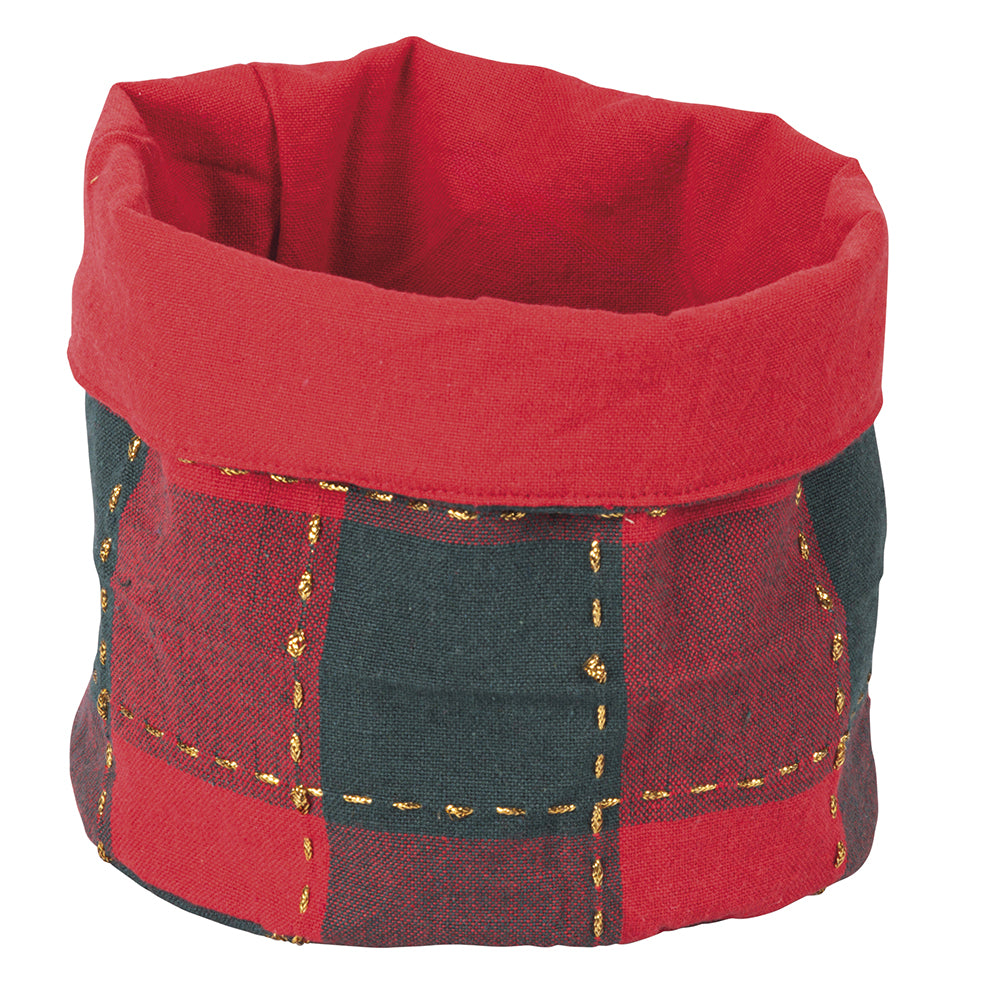 TARTAN RED CESTINO PANE - 5917286